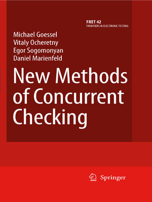 cover image of New Methods of Concurrent Checking